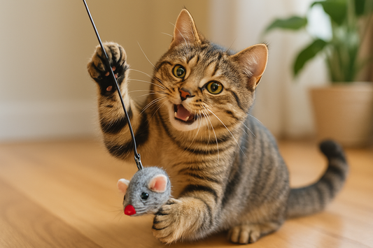 gato jugando