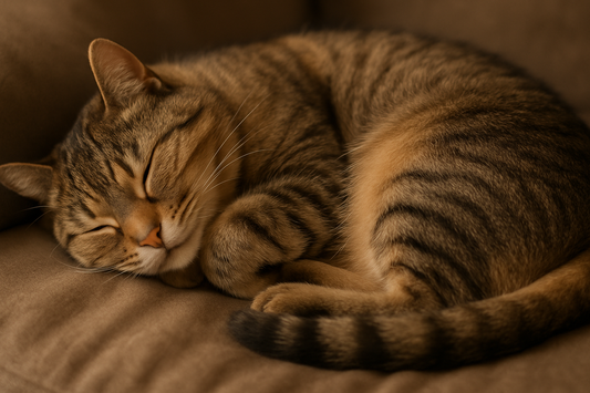 gato durmiendo profundamente