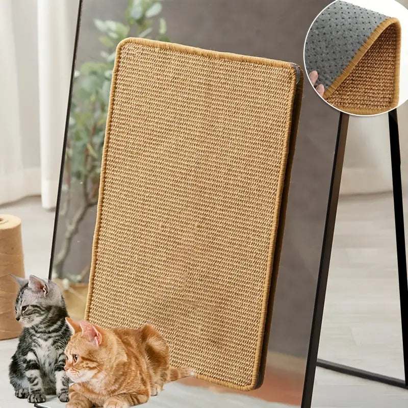 Premium Natural Sisal Cat Scratcher Mat: Durable Protection for Your Furniture-2
