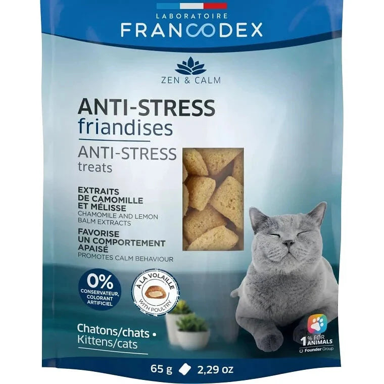 Snack Antistress per Gatti 65 g – Calmante Naturale-0