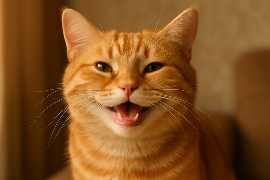 gato sonreyendo