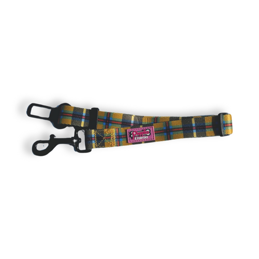 Dog Car Seat Belt - Cornish Tartan-0